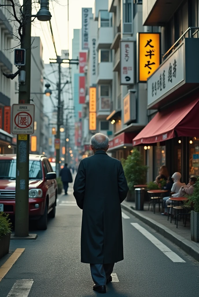Japanese、poet、middle aged、Tokyo、Living in Hatsudai、Not wealthy
