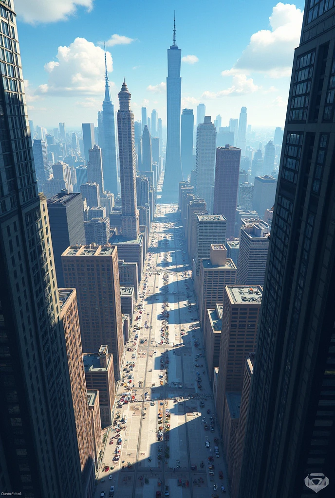 Illustration of a city skyline
