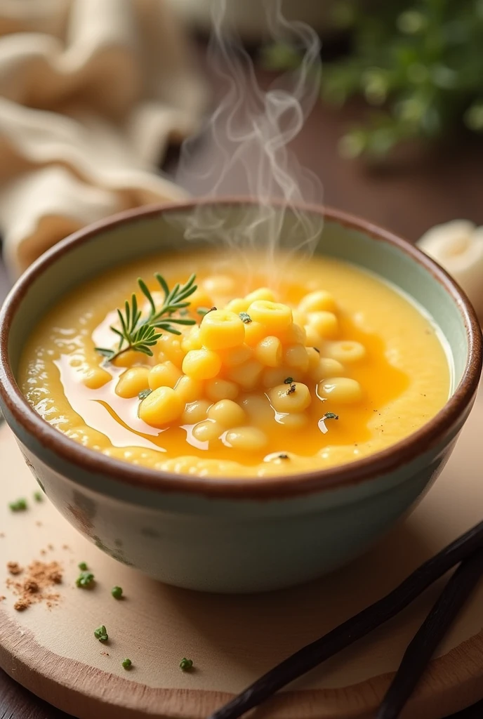 Sweet corn porridge 