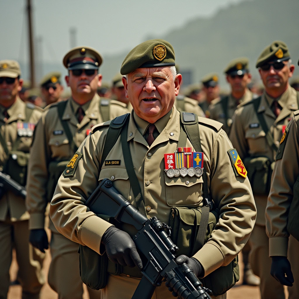 Domineering shock to the armed forces
