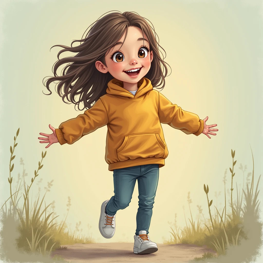Free-spirited child