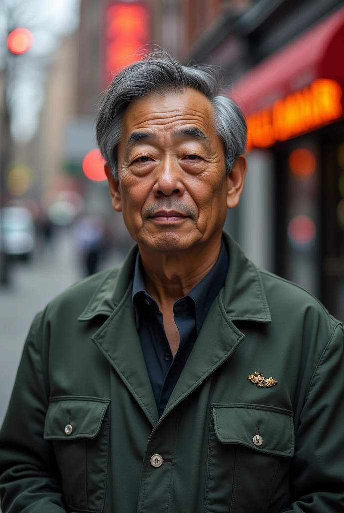 Japanese、Special worker、middle aged、Living in Brooklyn、Not wealthy