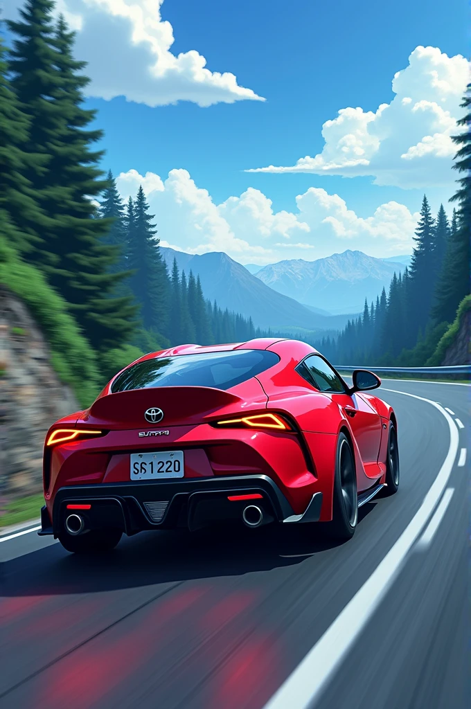 Make a anime with supra