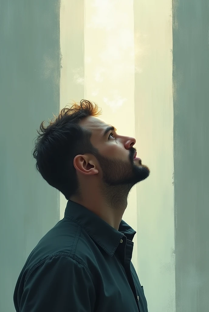 man having an idea