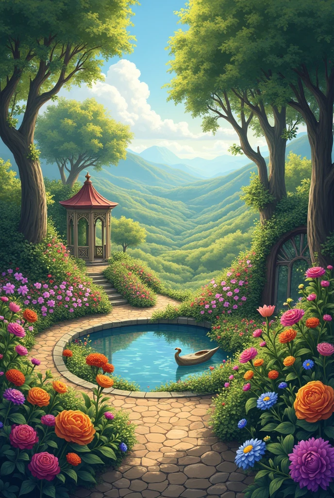 Beautiful garden