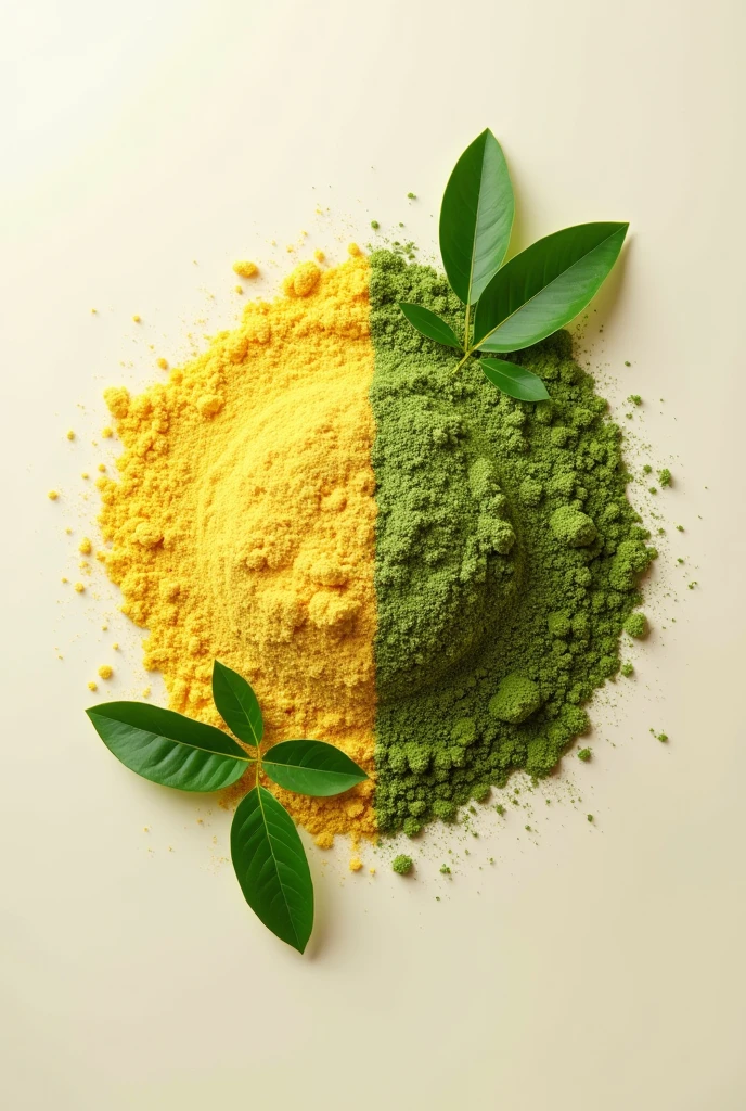 banana and moringa turned into a flour