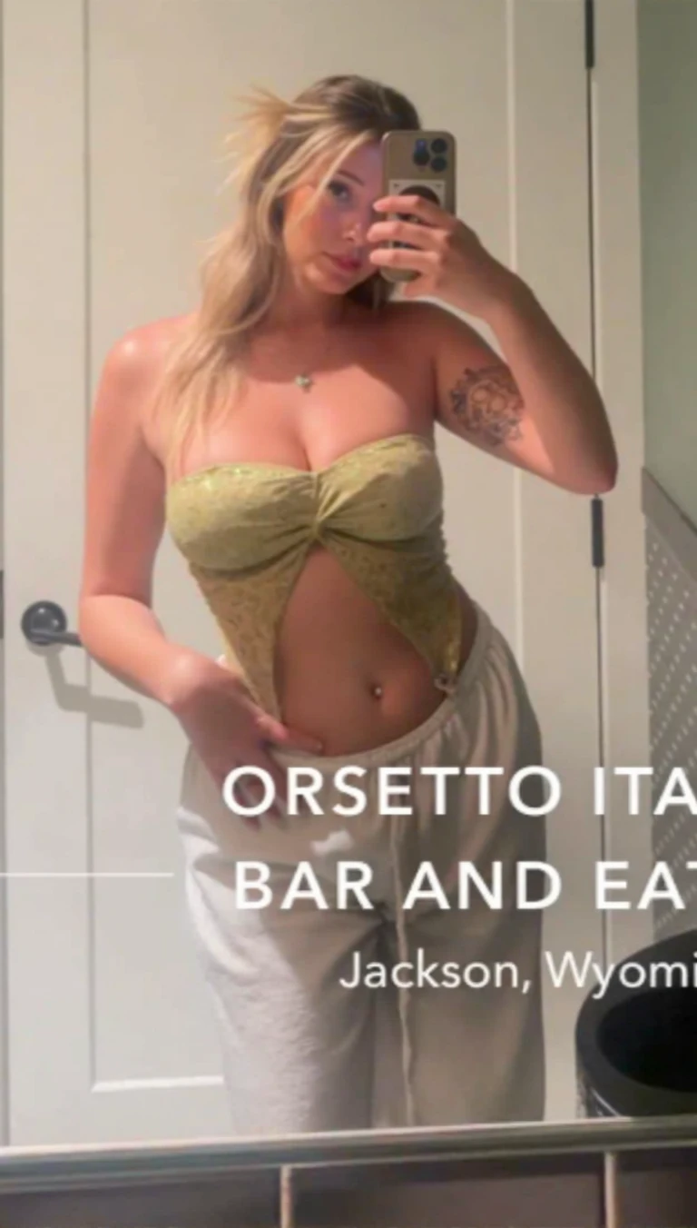 there is a woman taking a selfie in a mirror, inspired by Jacopo Baccarini, inspired by Jacopo Pontormo, youtube video screenshot, 🐿🍸🍋, inspired by Raffeaello Ossola, oil to waist, italian looking emma, justify, 🤬 🤮 💕 🎀, profile image, beautiful girl, big ass, huge ass, bbw, from behind, thick, thick thighs, wide hips, bbw, big , sideboob, giant ass, side view, big butt, round butt, tight underwear, underwear halfway off, underwear taking off, grabbing ass, ass spilling over underwear, too thick for clothes, facing right, naked, naked ass hanging out of pants, no pants, no clothes, Big , huge , no clothes, sexy, cute, minimal clothes, thick, bbw, chubby stomach, thick nipples, nipple piercings, large areola, hard nipples, piercing through shirt, nipples hard through shirt, busty, major cleavage, naked, ripping through top, spilling over sides, bra too tight, giant , extra wide hips, upper body zoom in, showing off huge , fat stomach, see through top, fat bbw, large areola showing, major cleavage, down to stomach, wide hips, sexy, upper body zoom, showing off , top half only, showing only upper, only a bra, showing off cleavage, naked, big showing, big out, no clothes