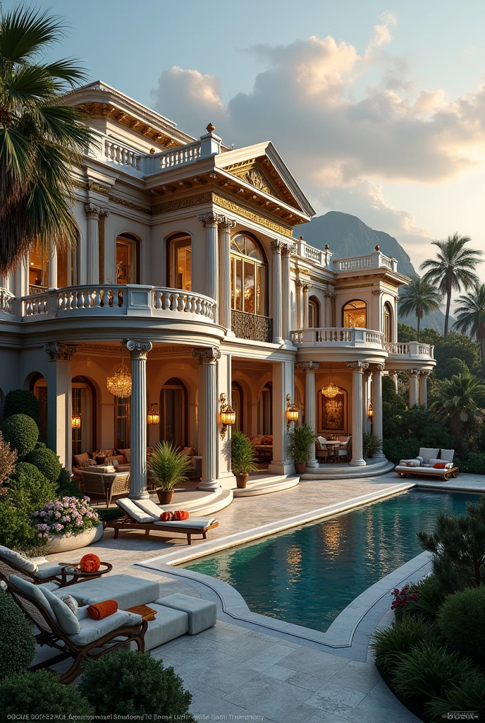 Create the most millionaire house in the world