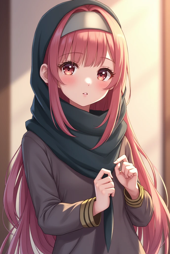 Anime Beautiful girl, behijab,telanjang 
