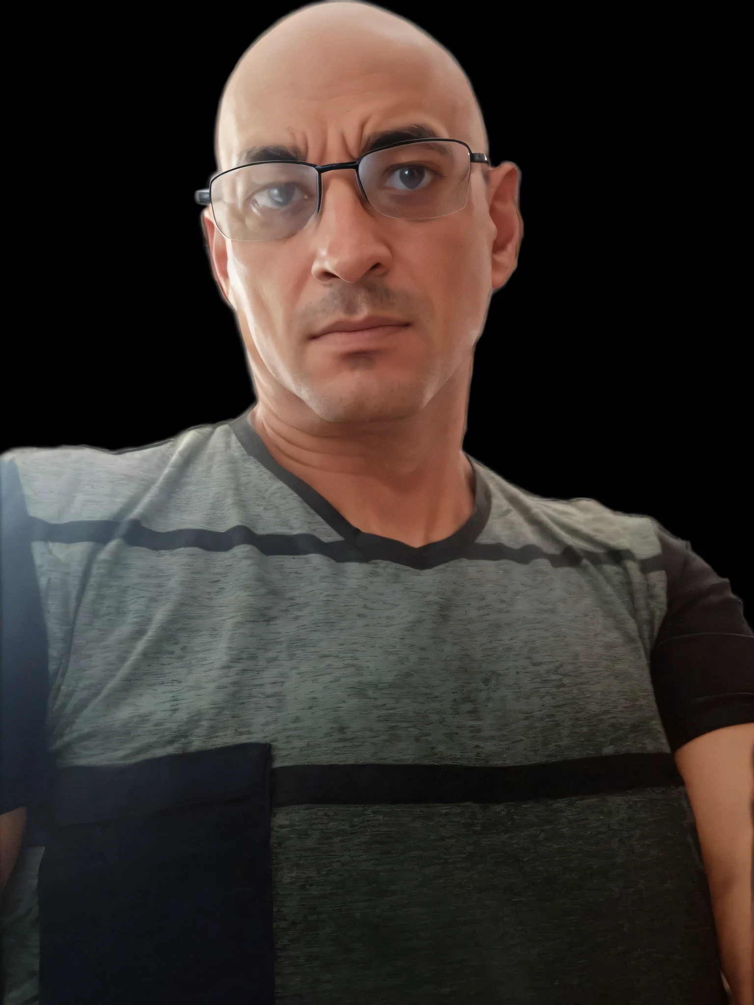 Vin dissel while wearing the ghost cod mobile costume and his pointing hand is facing the camera and he has a military headset on his head