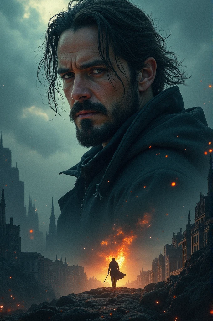 Movie poster with content