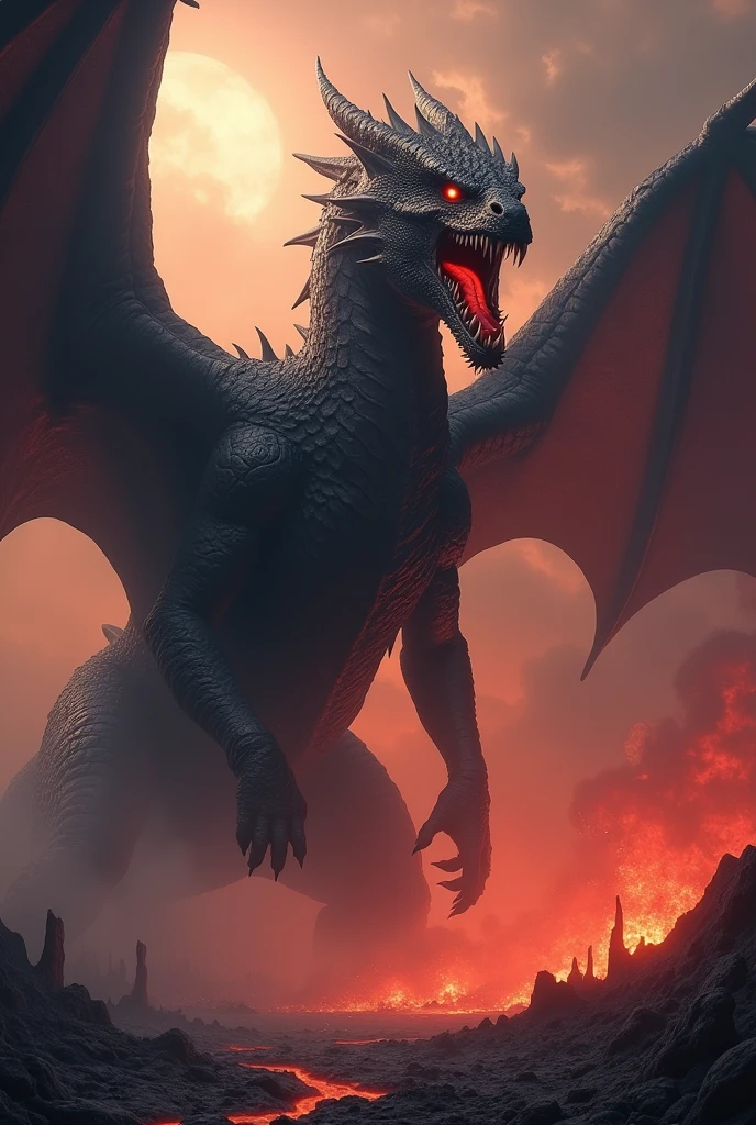 the dragon has to be more menacing. he is the most terrible that has ever existed
