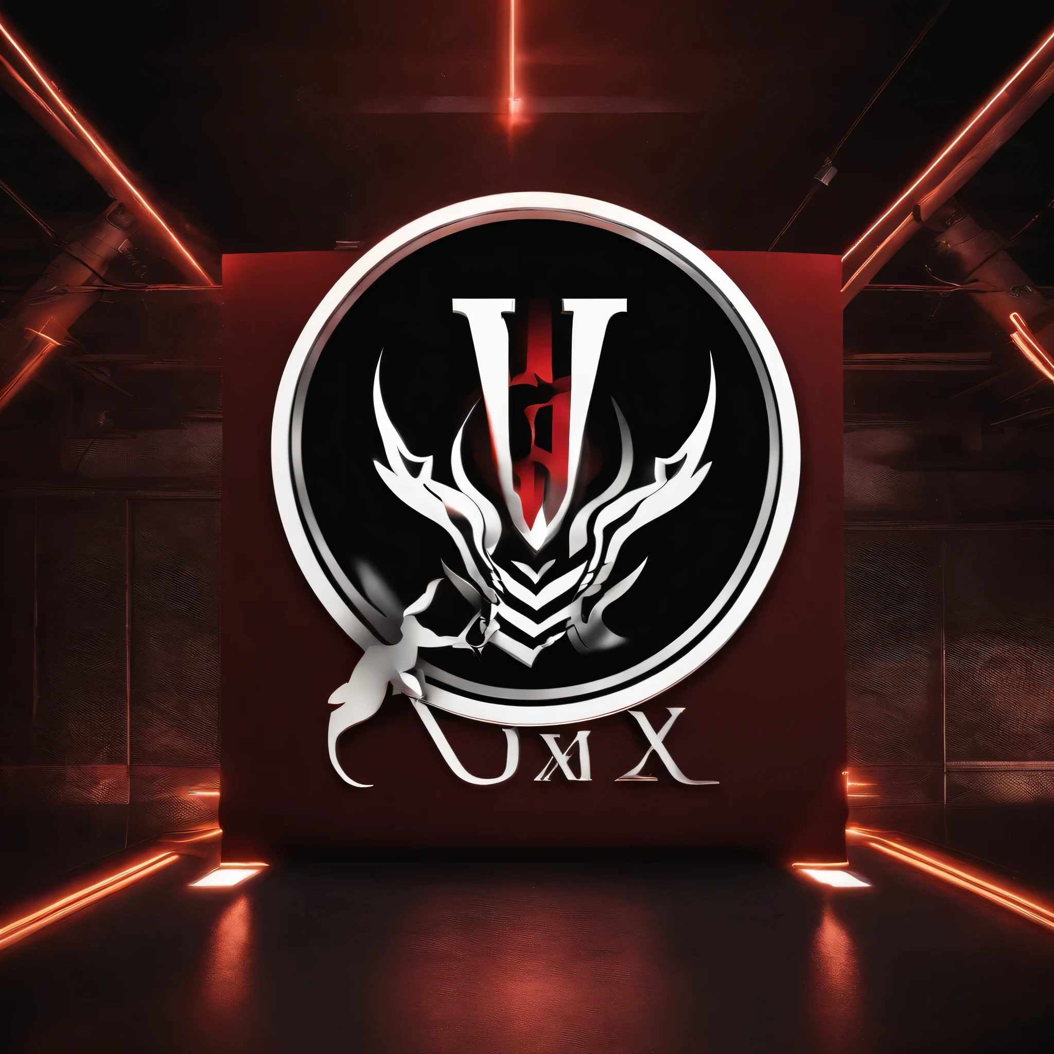 Create me a logo for my team the team name is UXXX too hot for TV