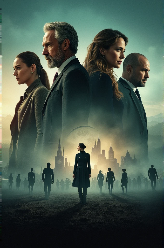 Movie poster with content