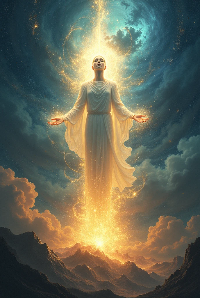 Depicting a divine power 