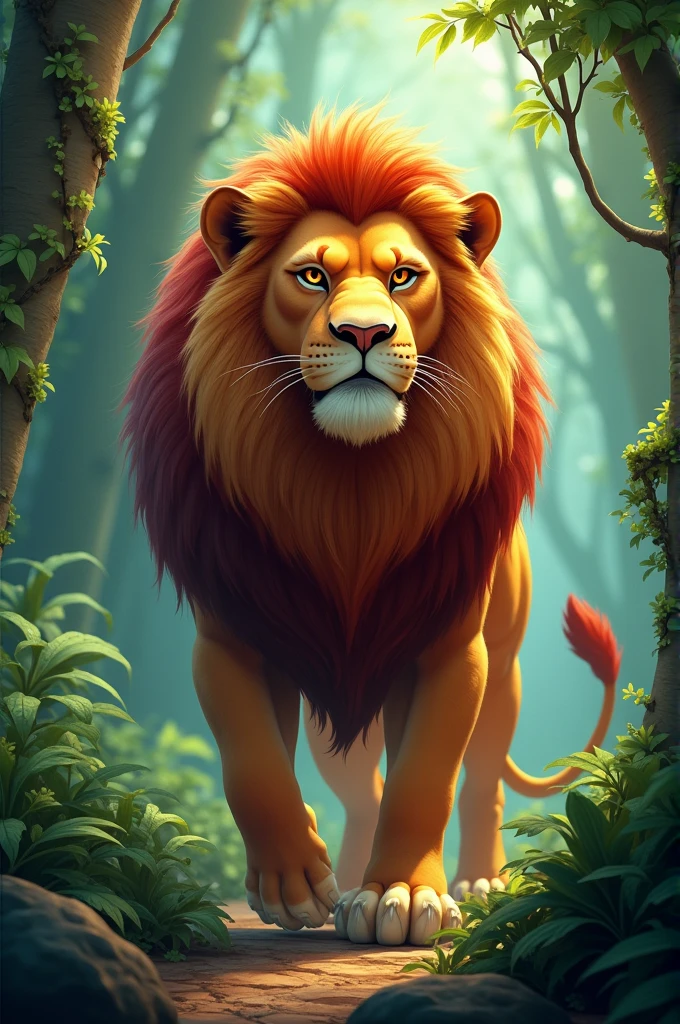 Jangal ka raja animation