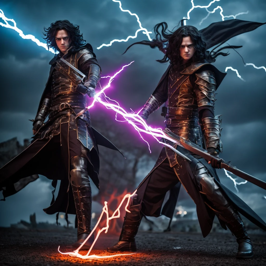 Demon Slayer with Lightning Power
