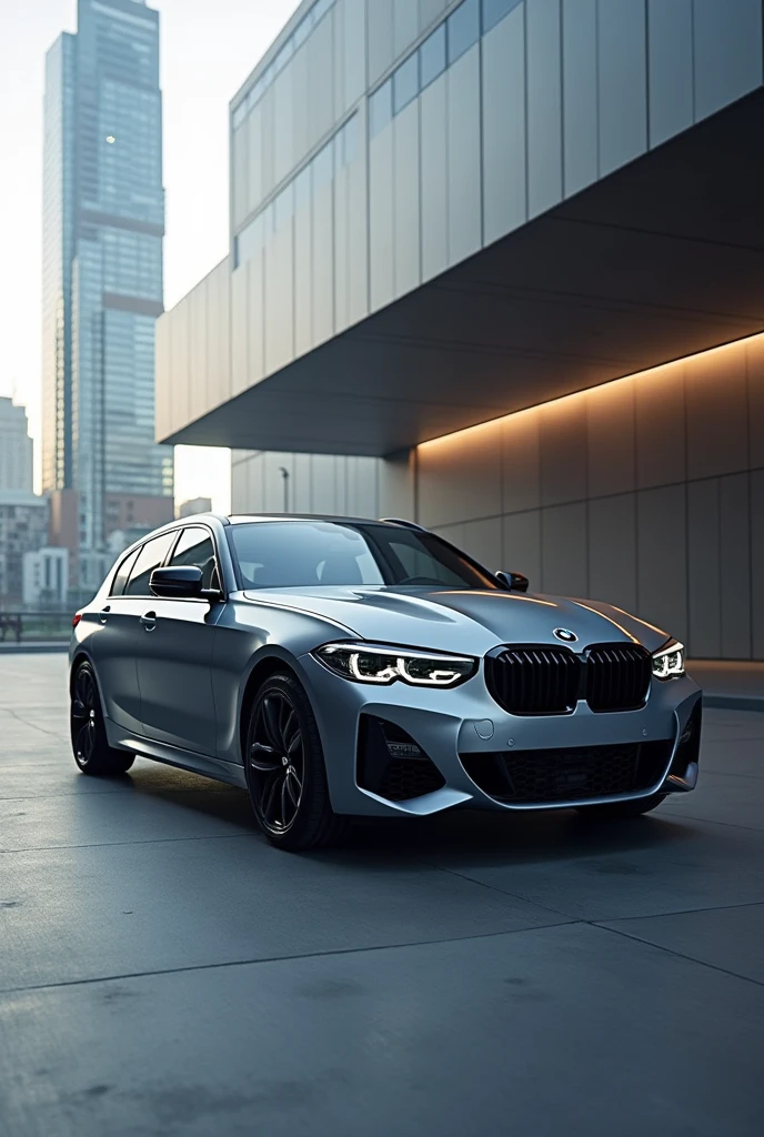 Create a bmw1 with a grey design 