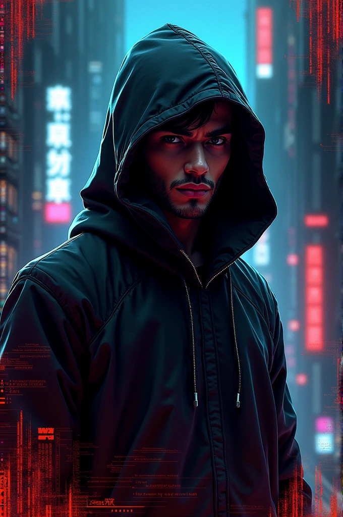 Hacker card Text name Nadir Ali