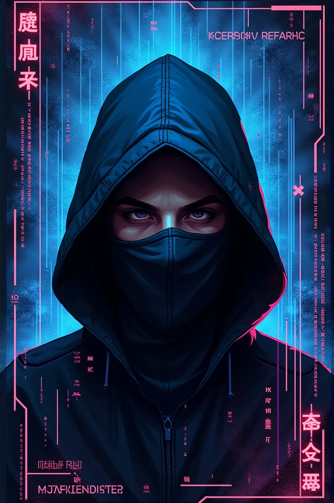 Hacker card Text name Nadir Ali