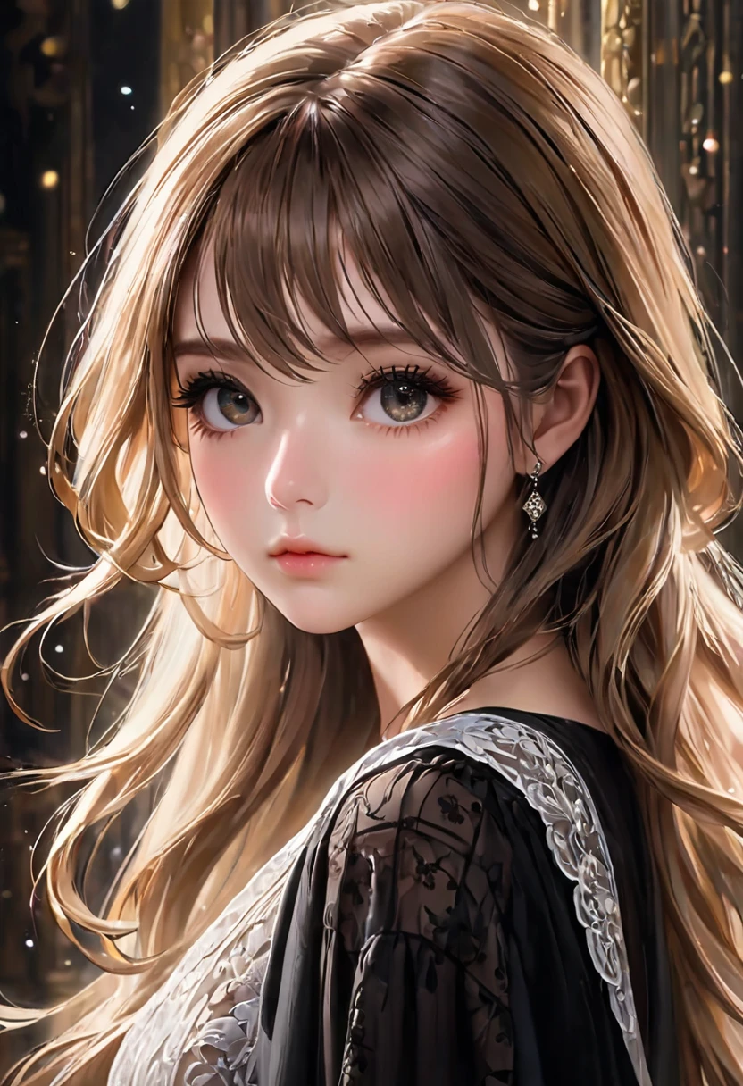 masterpiece, best quality, top quality, ultra realism, realistic small eyes, sharp eyes, thick eyelashes, exquisite facial features, delicate face,