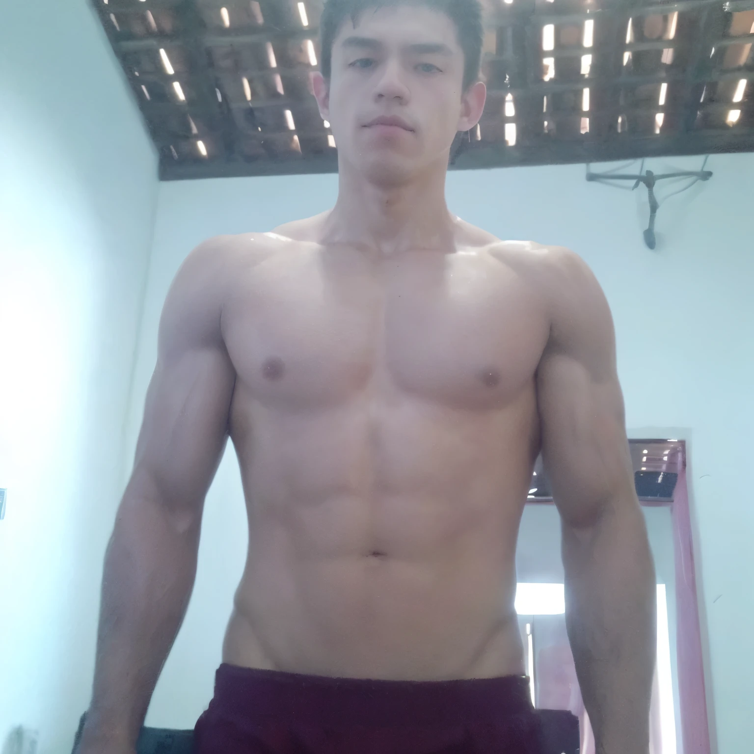 Me with the use of anabolic steroids