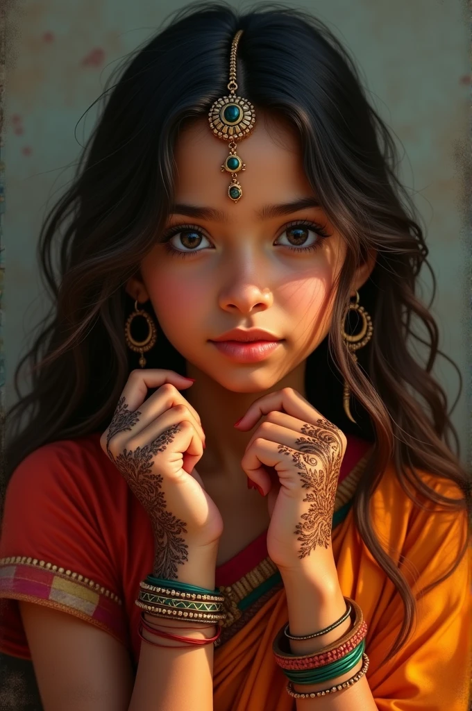 indian girl photo 