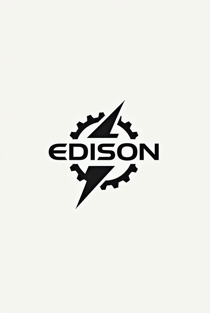Create a car logo with the name Edison 