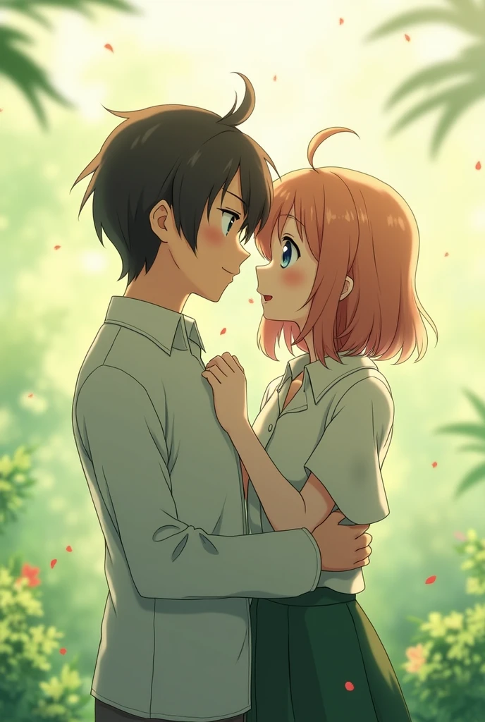 Mikan Sakura and Natsume Hyuuga