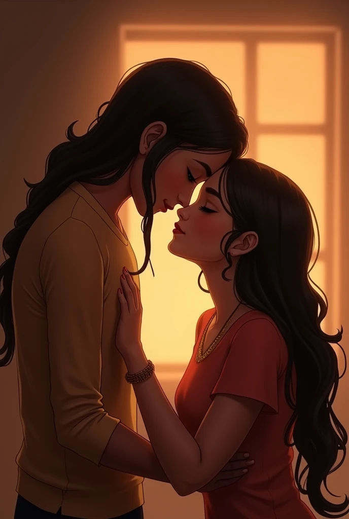 I love you upma I love you to viru