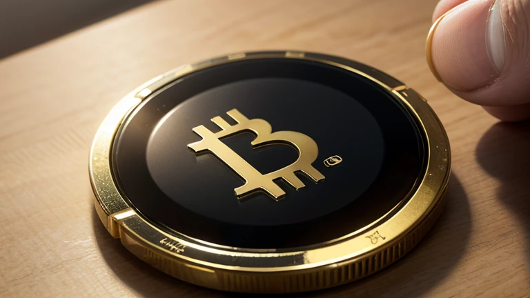 create an image about bitcoin