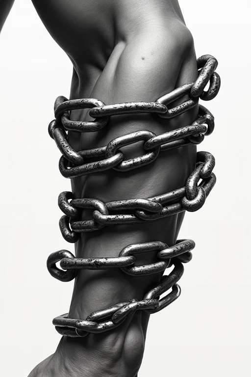 Chain tattoo, forearm, forearm tattoo, wraped chain, only chain, only forearm