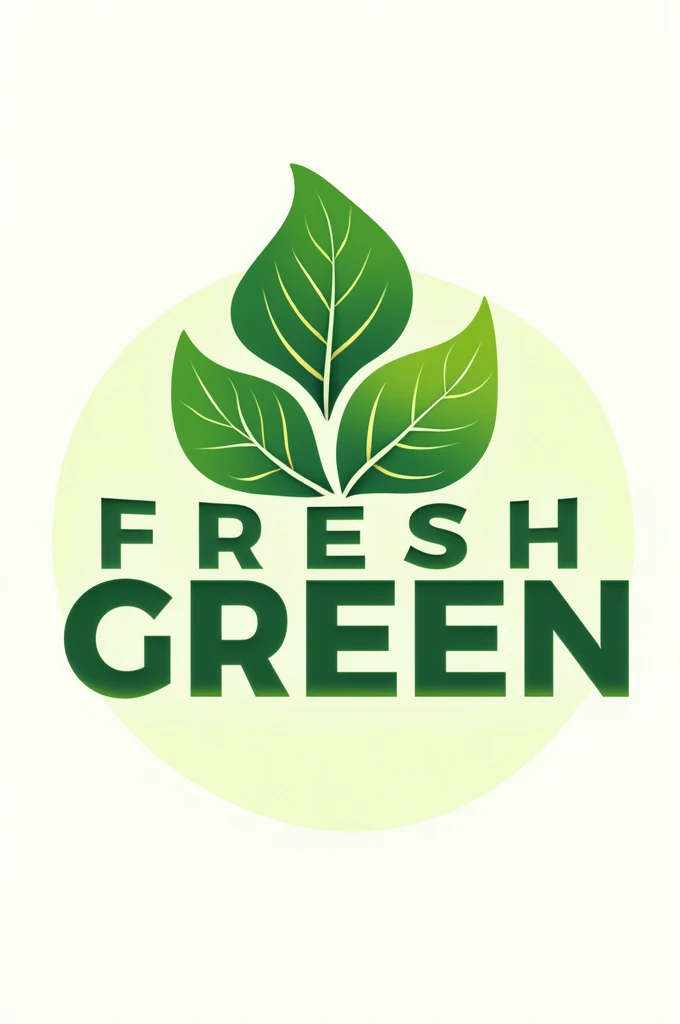 "Fresh Green" YouTube channel profile picture logo: