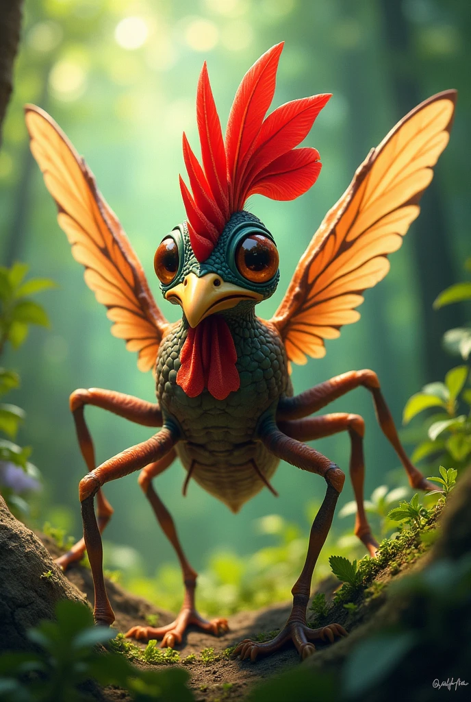 Rooster-faced Cricket