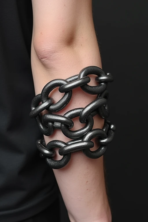 Wraped Chain tattoo, forearm, forearm tattoo, only chain, only forearm
