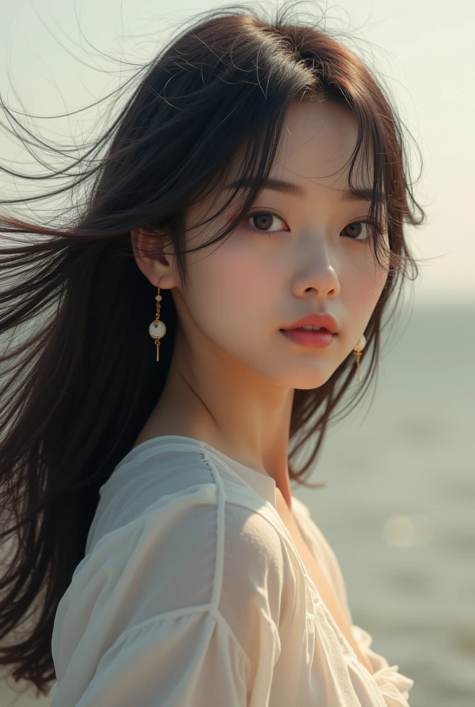 Suzu Hirose,Fluttering Hair