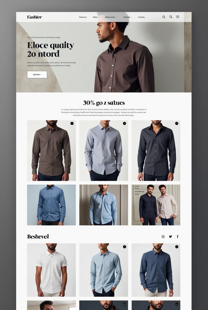 shirt store website