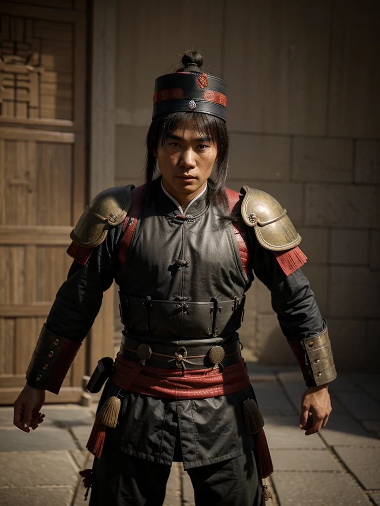 A soldier of the qin dynasty in the warring states period