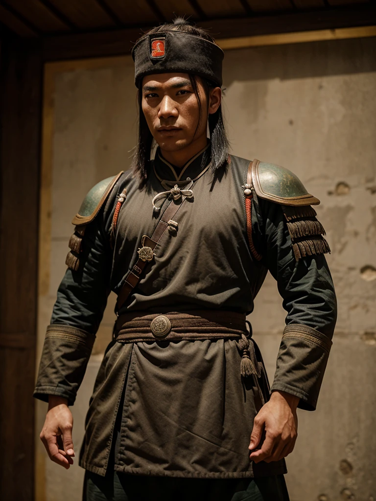 A soldier of the qin dynasty in the warring states period