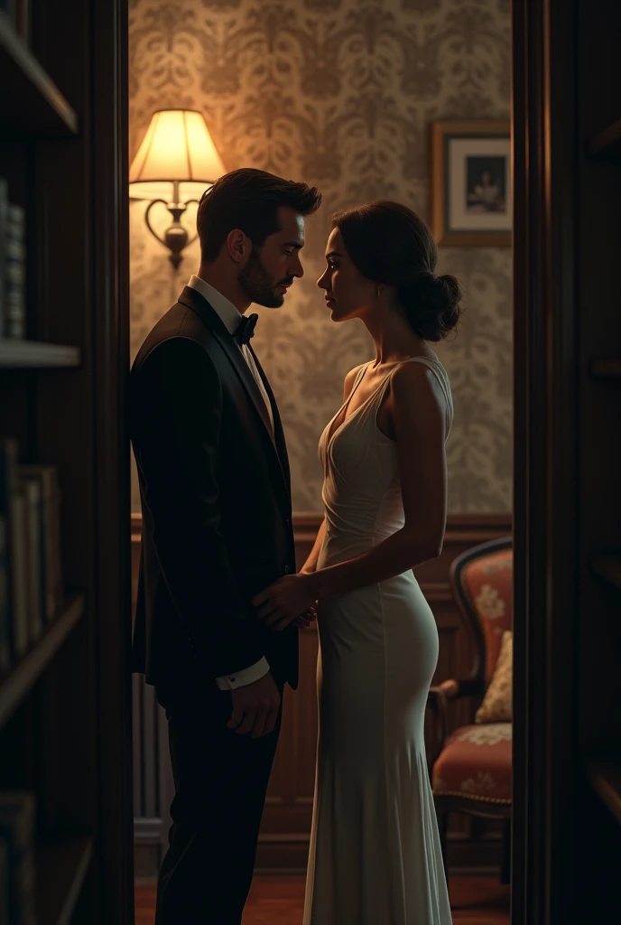 A man and women in room xxxx