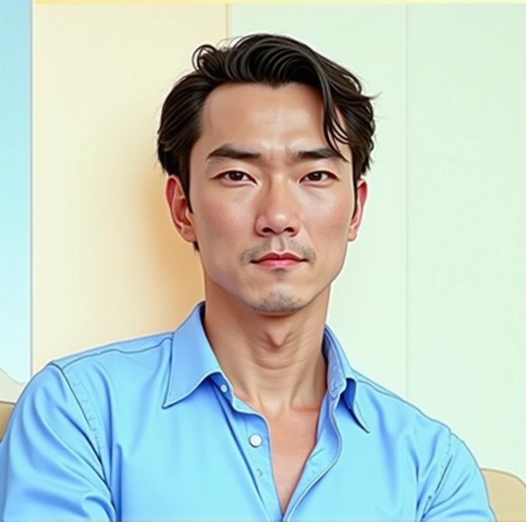 30 years old,daddy,"shiny suit",wear shirt, pants, necktie, waistcoat, leather trousers ,Dad lie down on the bed, k hd,in the office,"big muscle", gay ,black hair,asia face,masculine,strong man,the boss is,handsome,,leather gloves,lecherous dad,look straight ahead,dad is handsome,dad is handsome