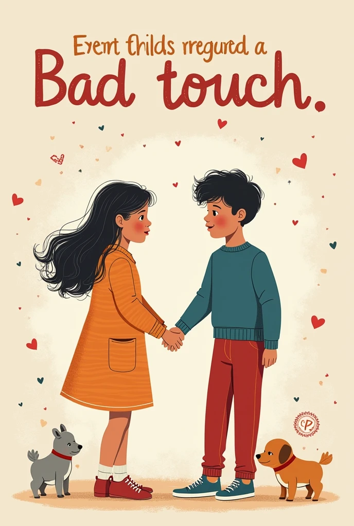 Make a poster and write
If you are educating your daughter on “bad touch” make sure your son knows about it too