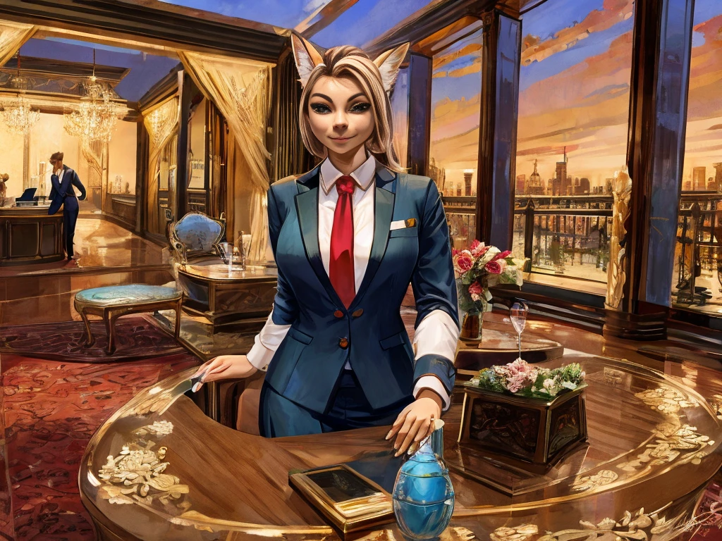 hotel receptionist