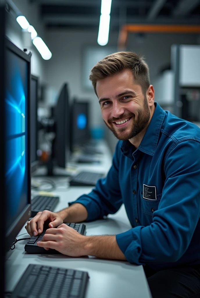 I need an image to upload to an Instagram profile for a computer repair business, I need a presentation image for my business