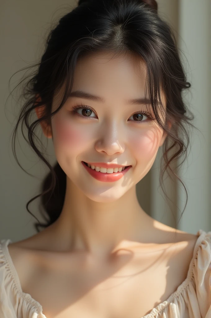 Cute Girl Photo Realistic... Not Ai made type ... Keep detailing so strong