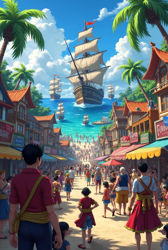 One Piece Pirate Island