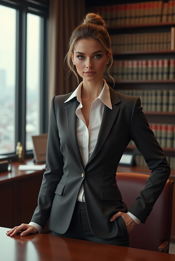 A female lawyer