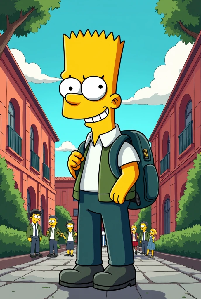 Bart simsopn en la UNMSM