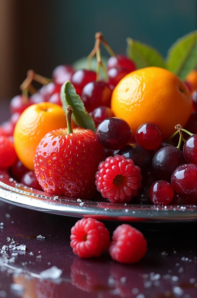 Delicious fruit on Shinning Flash