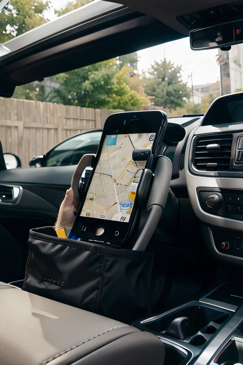 everything in its place: Keep your vehicle clutter-free. With our holder, your smartphone will always be in sight and within reach.